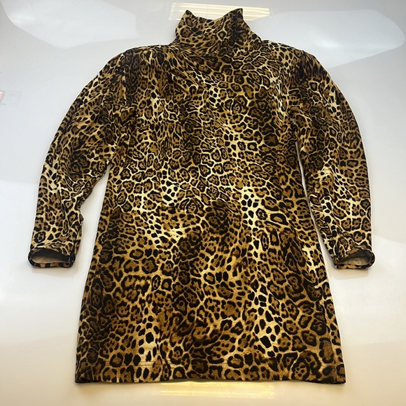 Ronny Kobo Leopard Adina Dress N159-27 - Picture 5 of 10